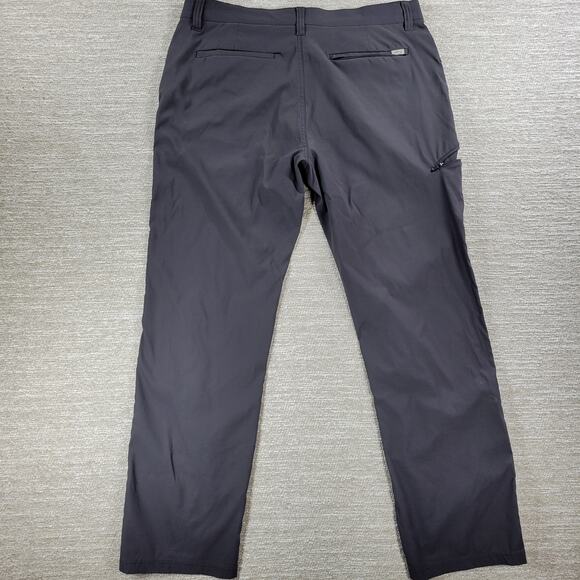 Orvis Tech Pants Mens 36x32 Gray Hiking Outdoor Golf Lightweight Water Repellent - Picture 12 of 15